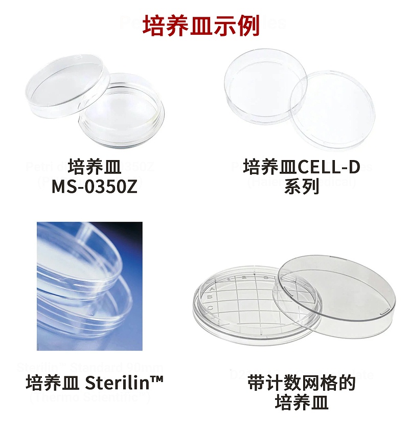 常用培養(yǎng)皿規(guī)格